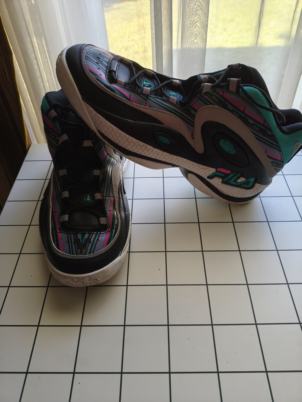 Fila Basketball Shoes Size 15 Vintage 90s.
